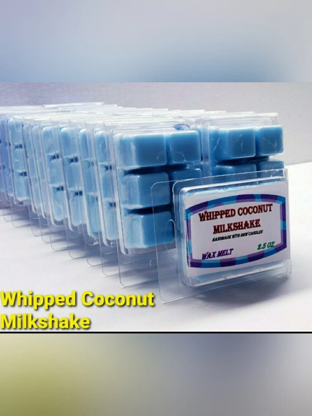 WHIPPED COCONUT MILKSHAKE -Bath & Body Works Candle Wax Melts- $8 per pack
